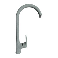 Kitchen tap GRANFEST QUARZ СМЕСИТЕЛЬ U-обр Z3424 D-35мм серый 