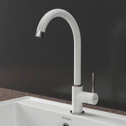 Kitchen tap GRANFEST СМЕСИТЕЛЬ U-обр 3650 D-35мм иней 