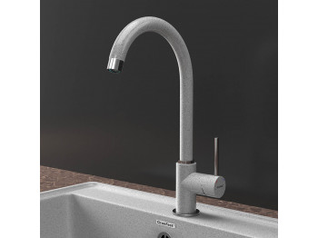 Kitchen tap GRANFEST СМЕСИТЕЛЬ U-обр 3650 D-35мм серый 