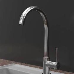 Kitchen tap GRANFEST СМЕСИТЕЛЬ U-обр 3650 D-35мм хром 