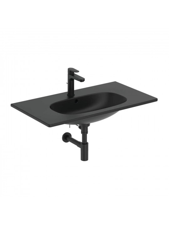 Bathroom sink IDEAL STANDARD TESI VTY BSN 80 SILKBL BXD (T3509V3)