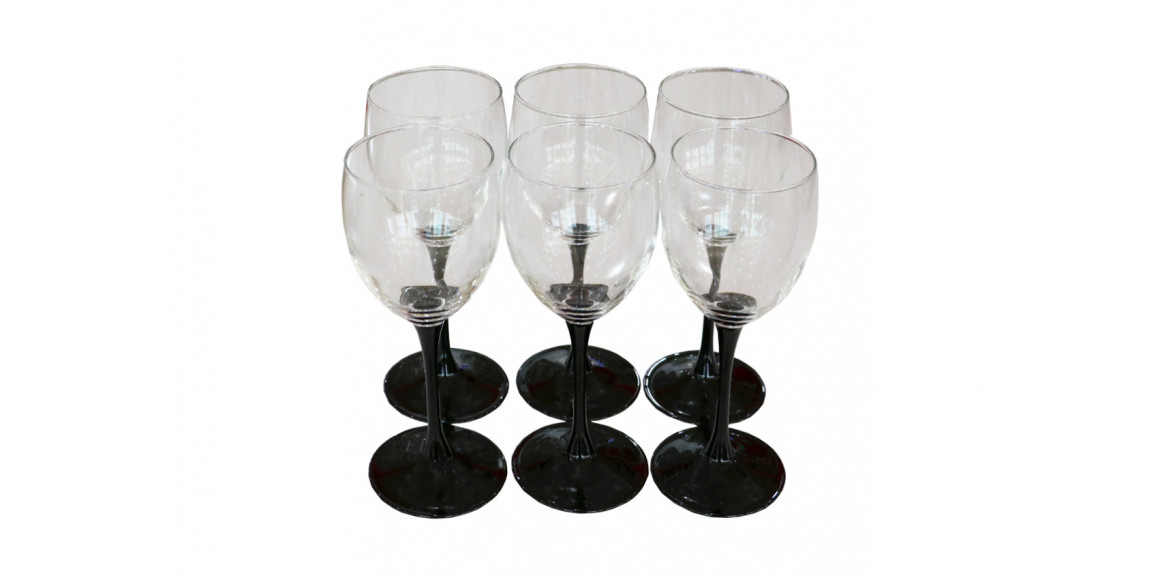 Բաժակների հավաքածու LUMINARC J0015 DOMINO WINE 6PC 