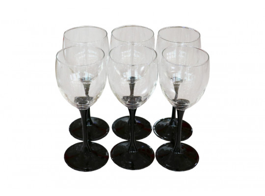 Cups set LUMINARC J0015 DOMINO WINE 6PC 