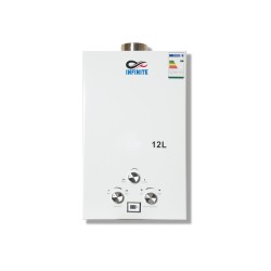 Gas water heater INFINITE JSG20-H22 TURBO WHITE GLASS PANEL 