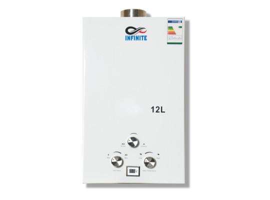 Gas water heater INFINITE JSG20-H22 TURBO WHITE GLASS PANEL 