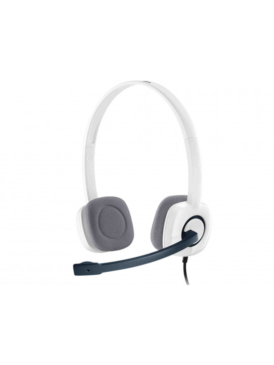 Наушник LOGITECH H150 STEREO (CLOUD WHITE) (L981-000350)