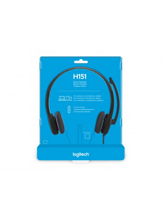 Ականջակալ LOGITECH H151 STEREO (L981-000589)