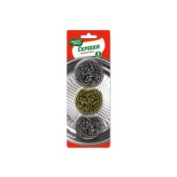 Kitchen sponge and scourer MELOCHI JIZNI ՉԺԱՆԳՈՏՎՈՂ ՔԵՐԻՉ 3 ՀԱՏ (400207) 