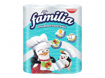 Paper towel FAMILIA KITCHEN TOWEL WHITE 2PL 2X14-100 (000259) 