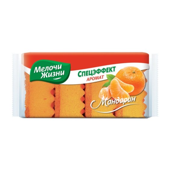 Кухонная губка  и скребок MELOCHI JIZNI ՄԱՆԴԱՐԻՆԻ ՀՈՏՈՎ 4 ՀԱՏ (330402) 
