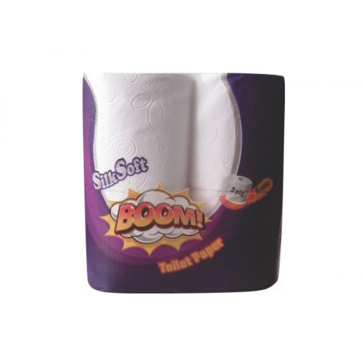 Туалетная бумага SILK SOFT 3Շ 4 ՀԱՏ BOOM (003096) 