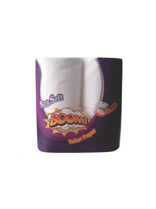 Туалетная бумага SILK SOFT 3Շ 4 ՀԱՏ BOOM (003096) 