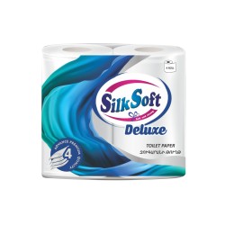 Туалетная бумага SILK SOFT 4Շ 4 ՀԱՏ DELUXE (015046) 