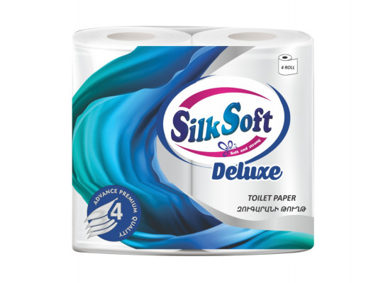 Туалетная бумага SILK SOFT 4Շ 4 ՀԱՏ DELUXE (015046) 