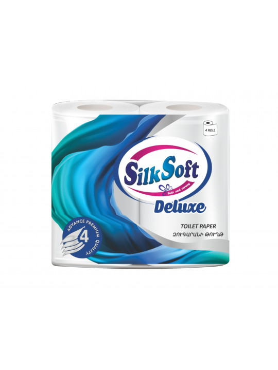 Туалетная бумага SILK SOFT 4Շ 4 ՀԱՏ DELUXE (015046) 