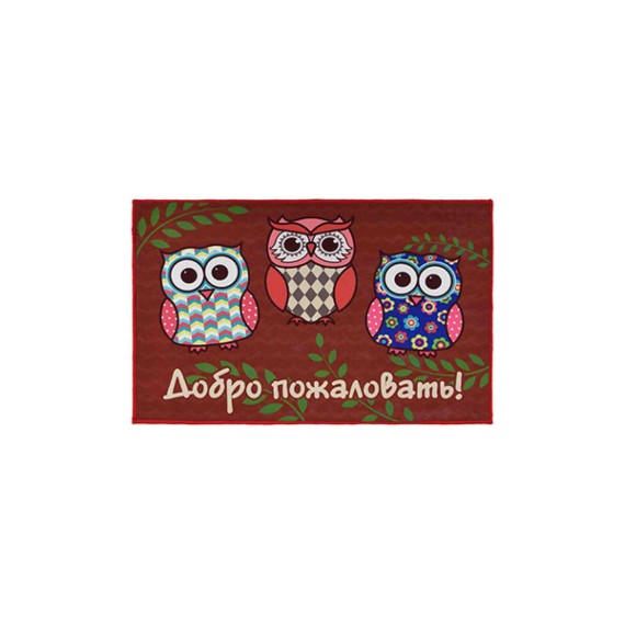 Коврик VORTEX 24241 VELUR OWLS 50X80CM 