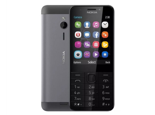 Мобильный телефон NOKIA 230 DS RM-1172 (DARK SL) 