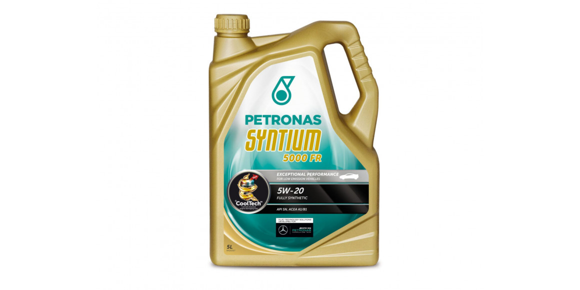 Масло моторное PETRONAS SYNTIUM 5000 FR 5W-20 5L (70265M12EU)