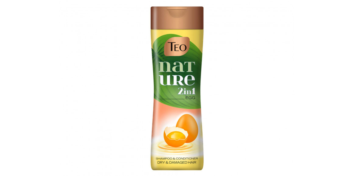 Shampoo TEO SHAMPOO NATURE 2 IN 1 EGGE 350ML (046735) 