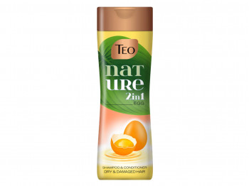 Շամպուն TEO SHAMPOO NATURE 2 IN 1 EGGE 350ML (046735) 