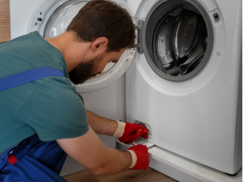 Installation and configuration of a washing machine
