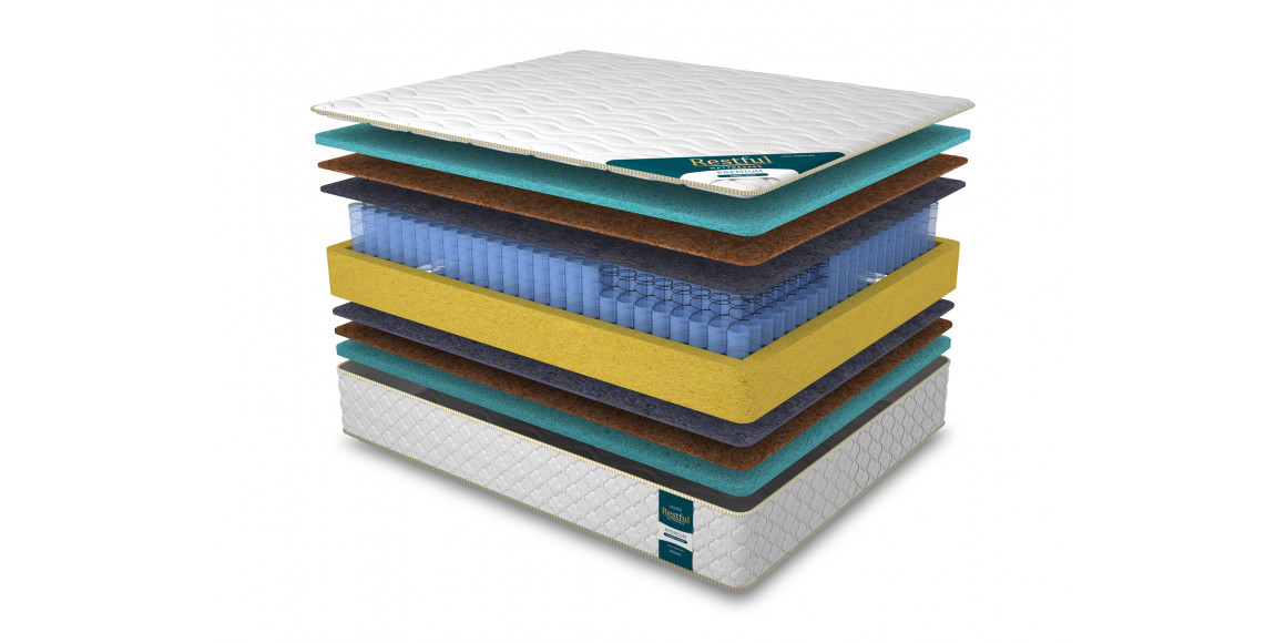 Pocket mattress RESTFUL PREMIUM HARD HIGH 150X190 