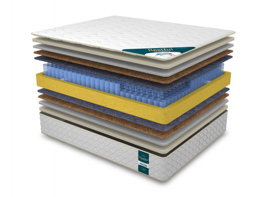 Pocket mattress RESTFUL DELUXE MIDDLE HARD 100X190 