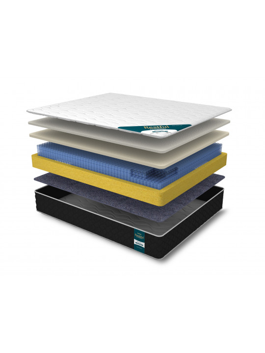 Pocket mattress RESTFUL ROYAL SOFT SIDE 130X190 