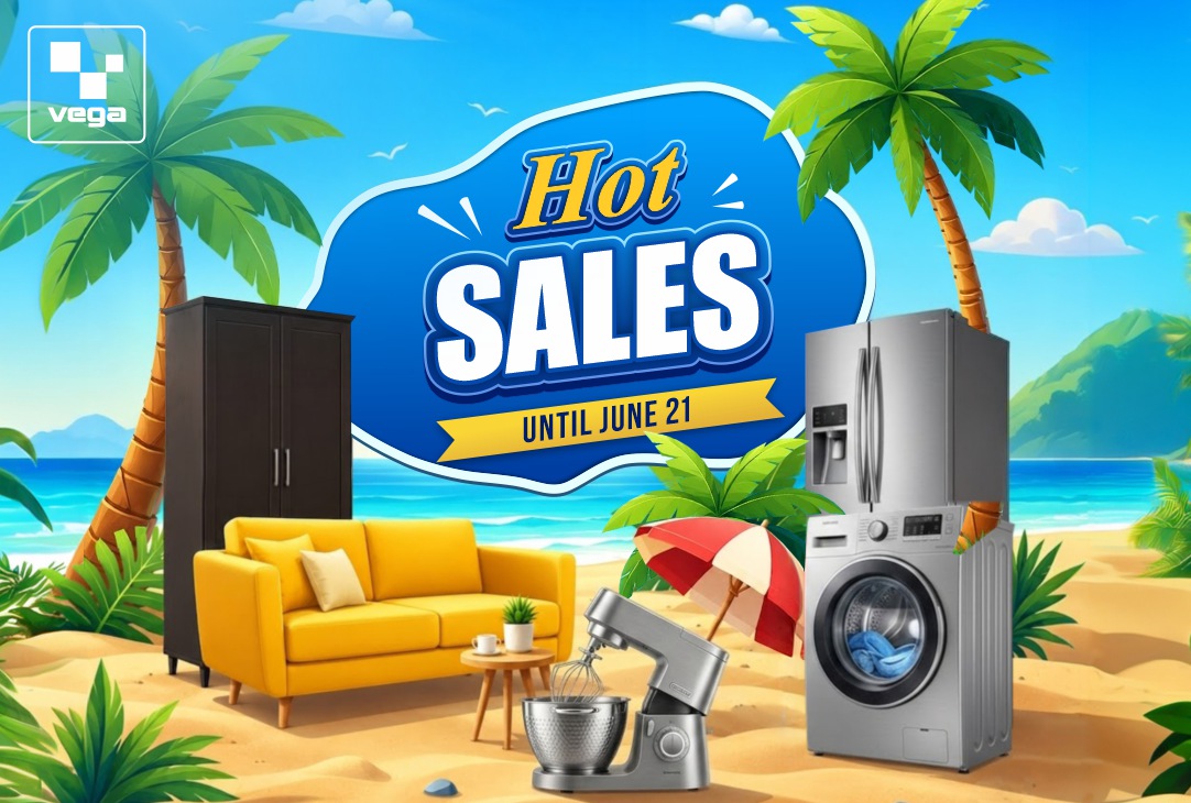 HOT SUMMER SALES IN VEGA STORES‼️