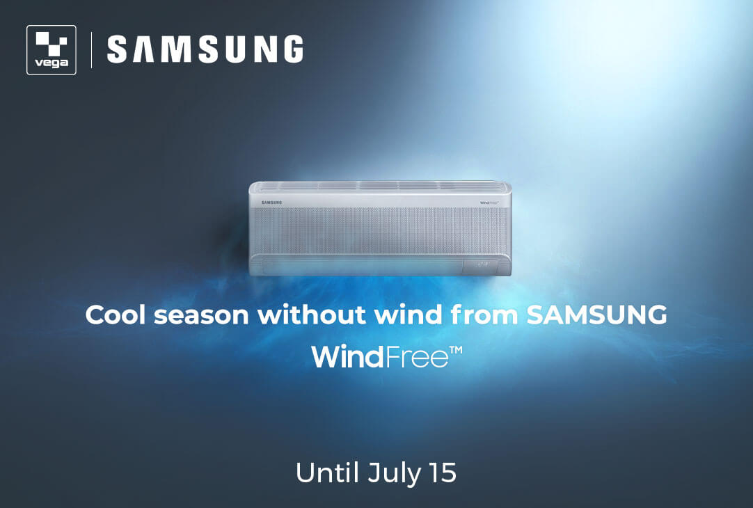 Cool season without wind from SAMSUNG‼️