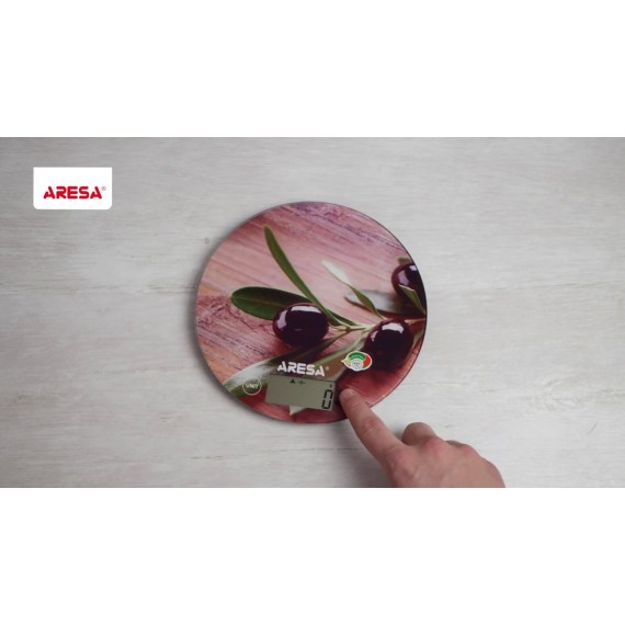 Распаковка кухонных весов / Unpacking of kitchen scales ARESA AR-4305
