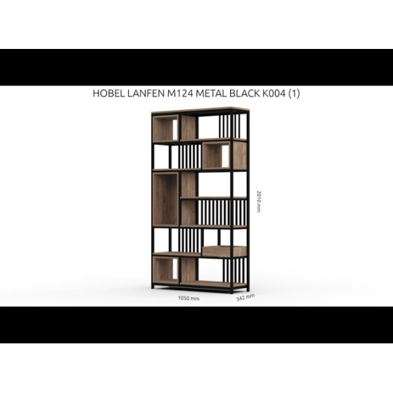 HOBEL LANFEN M124 METAL BLACK/K004 (1)