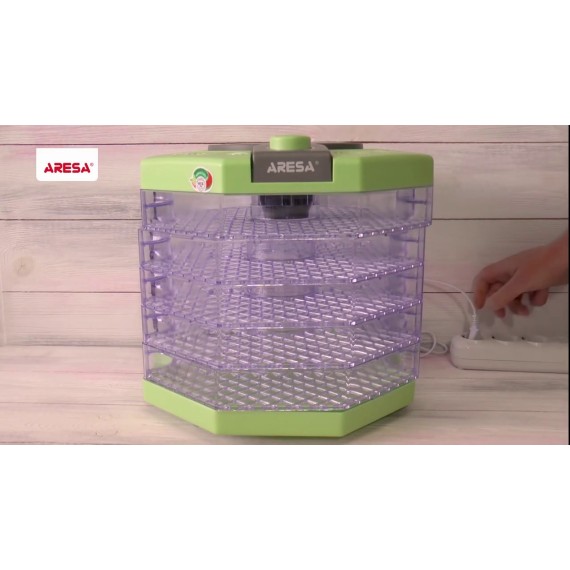 Распаковка сушилки для овощей и фруктов / Unpacking of food dehydrator ARESA AR-2601