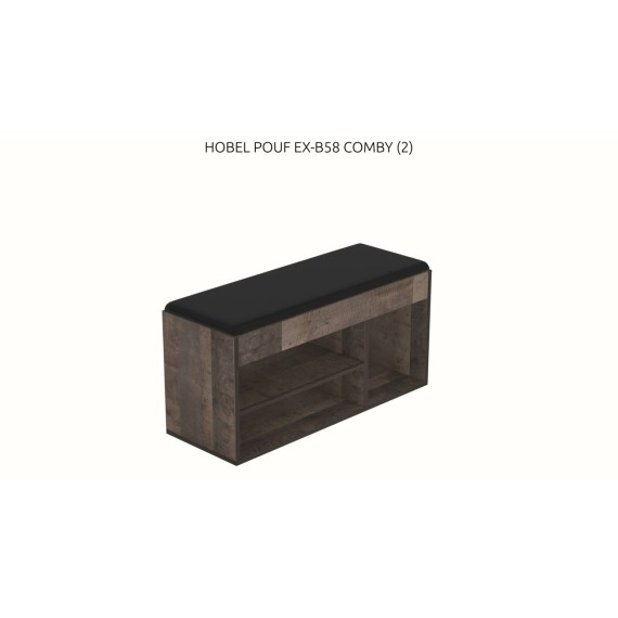 HOBEL POUF EX-B58 COMBY (2)