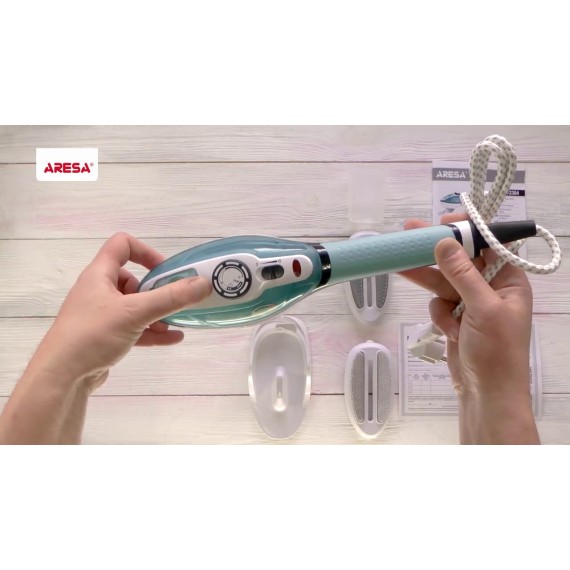 Распаковка отпаривателя одежды / Unpacking of garment steamer ARESA AR-2304