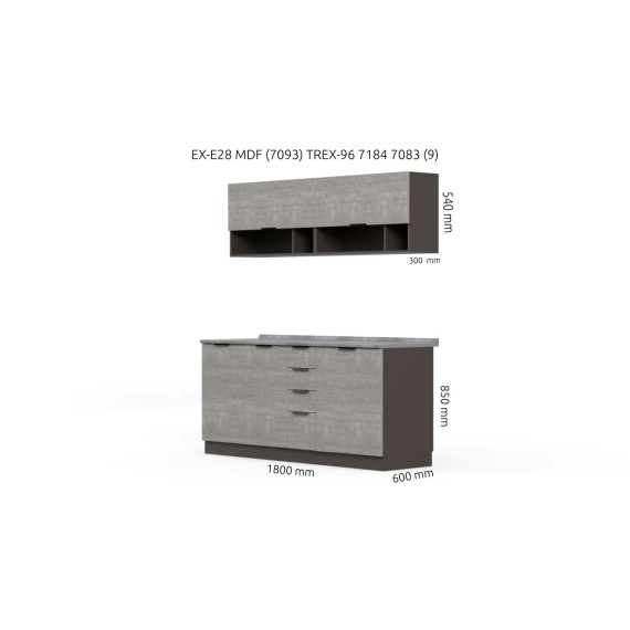 HOBEL EX-E28 MDF (7093) TREX-96 7184/7083 (9)