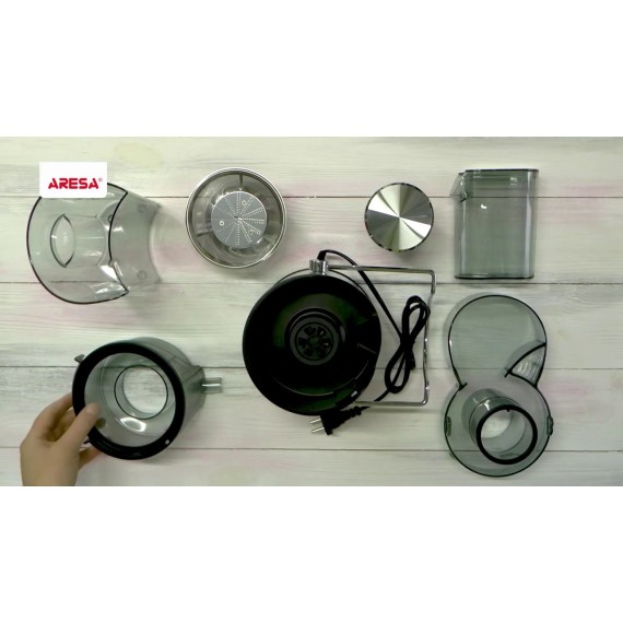 Распаковка соковыжималки / Unpacking of juicer ARESA AR-2502