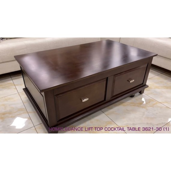 HOMELEGANCE LIFT TOP COCKTAIL TABLE 3621-30 (1)