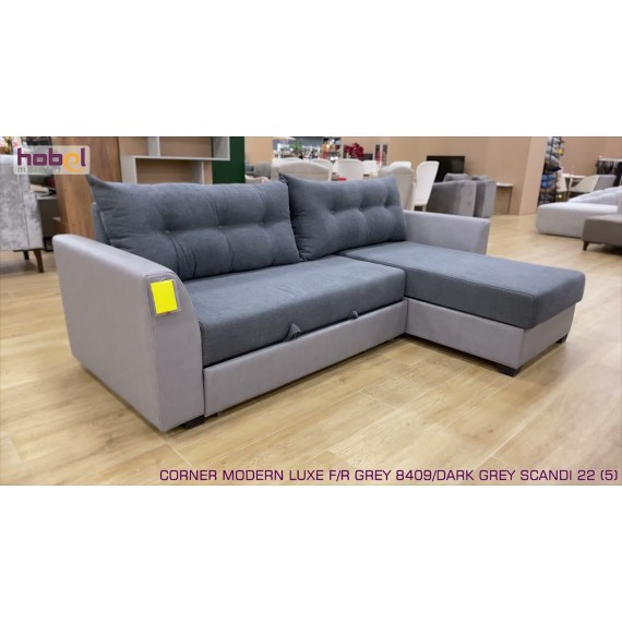 HOBEL CORNER MODERN LUXE F/R GREY 8409/DARK GREY SCANDI 22 (5)