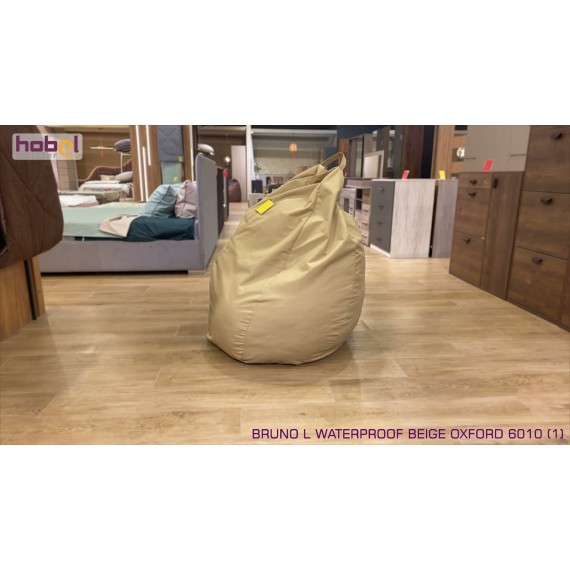 BRUNO L WATERPROOF BEIGE OXFORD 6010 (1)