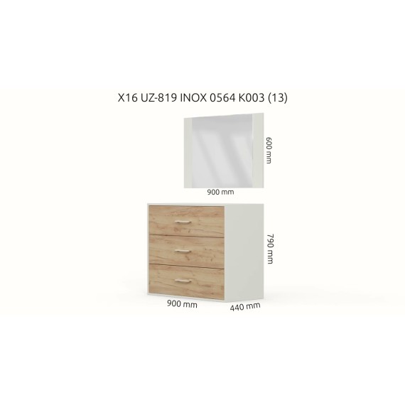 HOBEL X16 UZ-819 INOX 0564/K003 (13)