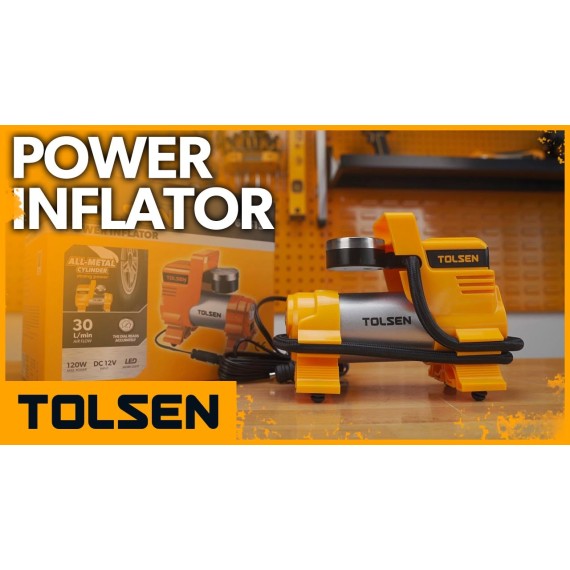 TOLSEN Power Inflator for Tires - Fills Your Tires in 5 Minutes