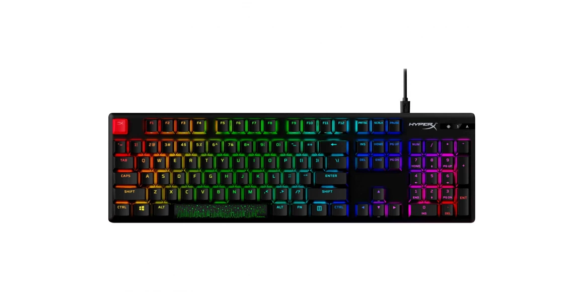 Клавиатура HYPERX ALLOY ORIGINS PBT HX AQUA (639N5AA)