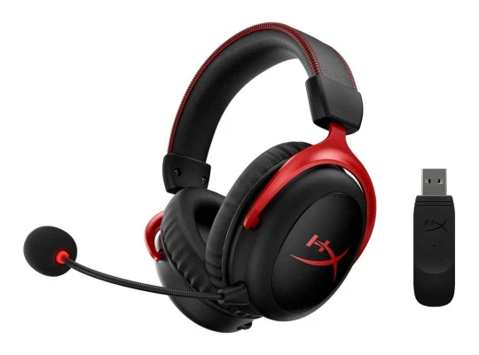 Headphone HYPERX CLOUD 2 WIRELESS (BLACK/RED) (4P5K4AA) (HHSC2X-BA-RD/G)