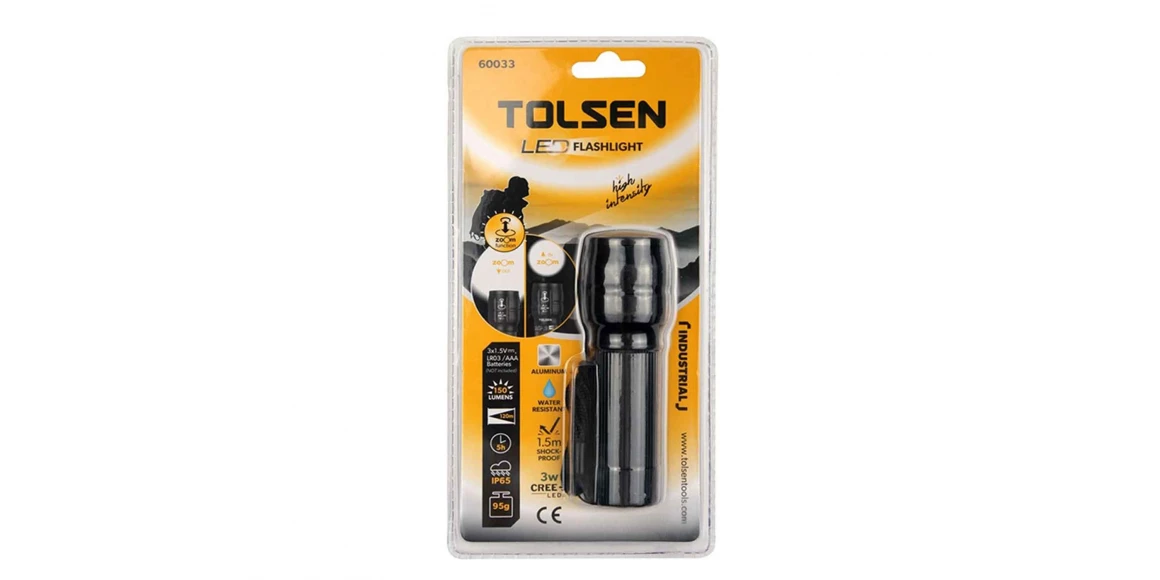 Фонарик TOLSEN 60033 