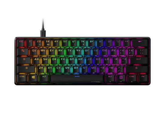 Keyboard HYPERX ALLOY ORIGINS 60 HX (4P5N0AA) (HKBO1S-RB-RU/G)
