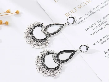 Կանացի զարդեր եվ աքսեսուարներ XIMI 6941241682744 ETHNIC DROP EARRINGS (682744)