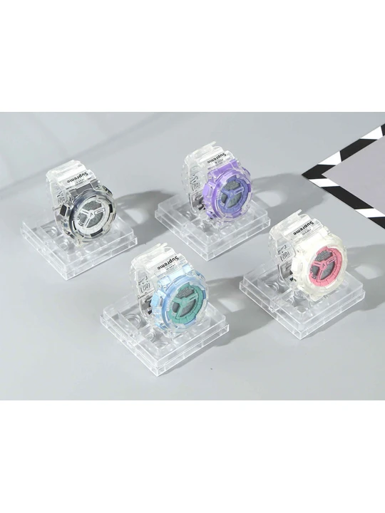Կանացի զարդեր եվ աքսեսուարներ XIMI 6931664181535 DIGITAL CLOCK TRANSPARENT (181535)