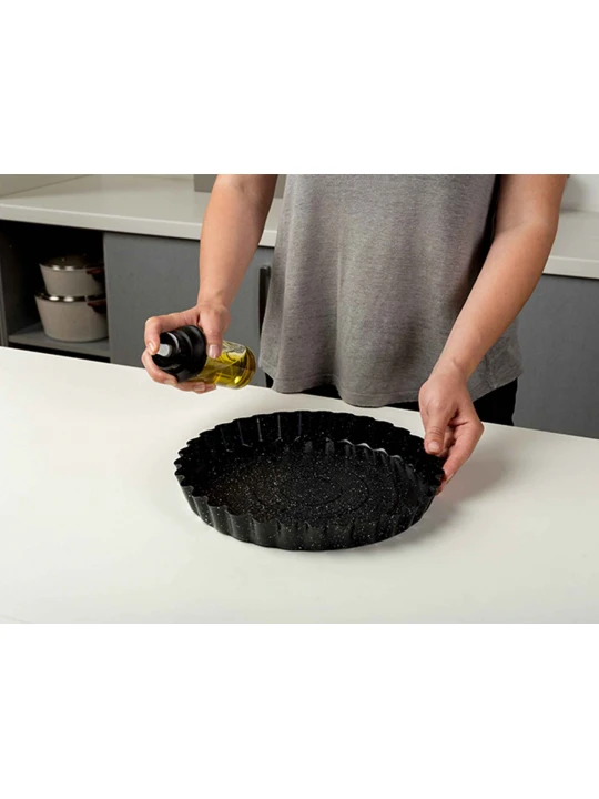 Форма NAVA 10-103-159 ROUND FLAN TRAY NATURE 28CM 