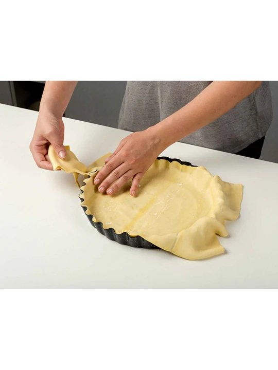 Форма NAVA 10-103-159 ROUND FLAN TRAY NATURE 28CM 